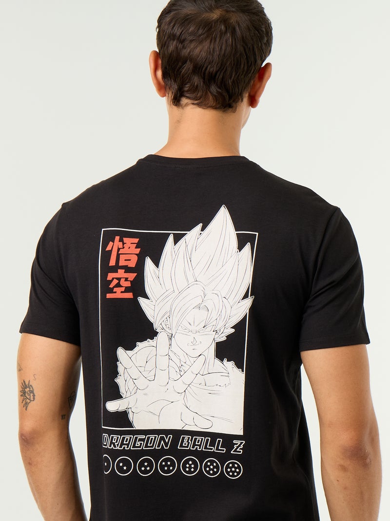 T-shirt 'Dragon Ball Z' Preto - Kiabi