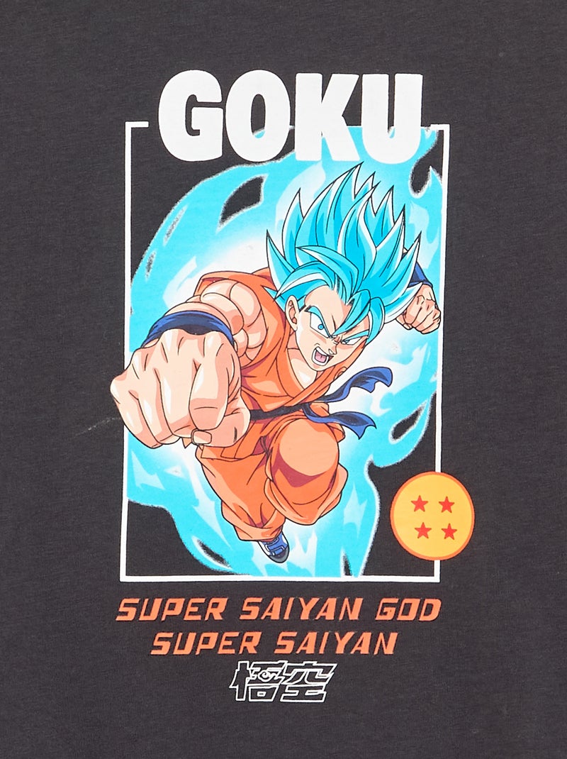 T-shirt 'Dragonball Z' Preto - Kiabi
