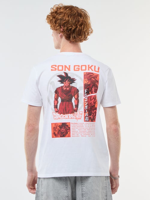 T-shirt 'Dragonballz' em algodão - Kiabi