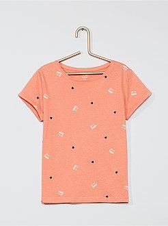 T-shirt 'Eco-conception' estampada - Kiabi