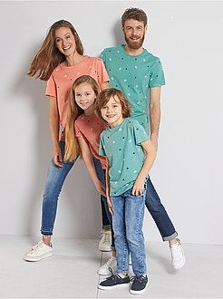 T-shirt 'Eco-conception' estampada - Kiabi