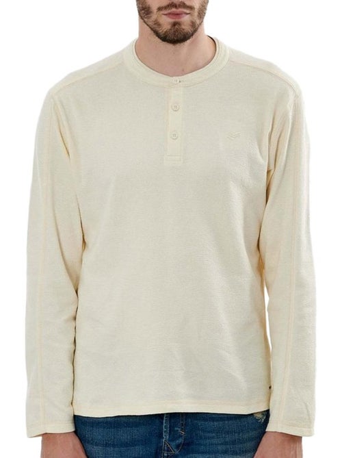 T-Shirt Écru Kaporal TINS para Homem - Kiabi T-Shirt Écru Kaporal TINS para Homem - Kiabi