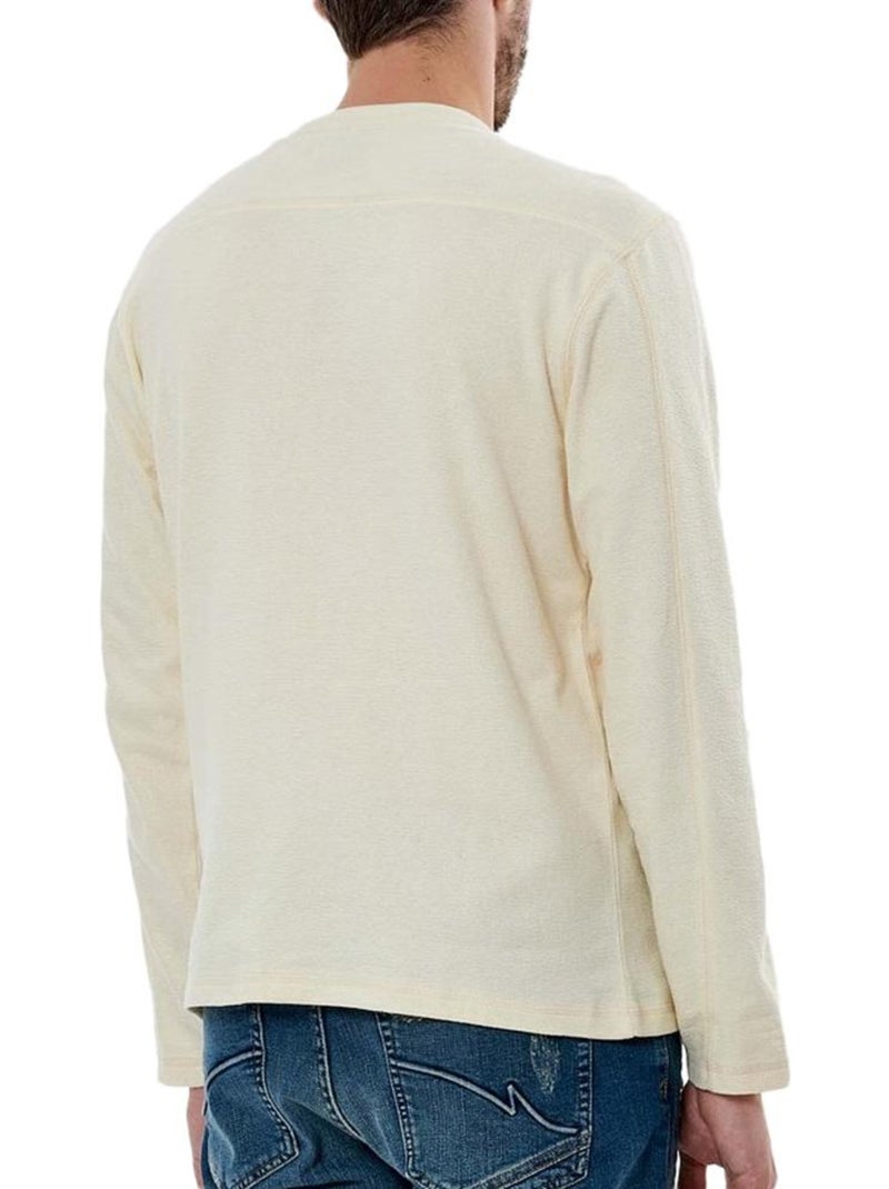 T-Shirt Écru Kaporal TINS para Homem Ecru - Kiabi