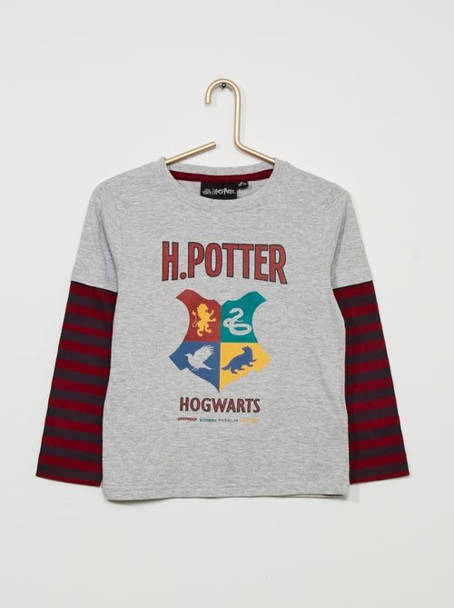 T-shirt efeito 2 em 1 'Harry Potter' - Kiabi