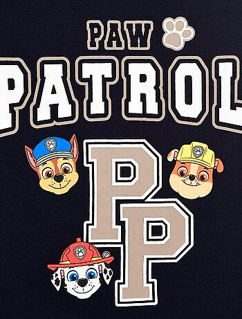 T-shirt efeito mangas duplas 'Patrulha Pata'