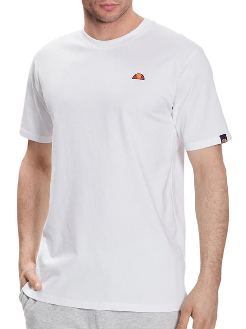 T-shirt ellesse chello branco/amarelo para homem - Kiabi T-shirt ellesse chello branco/amarelo para homem - Kiabi