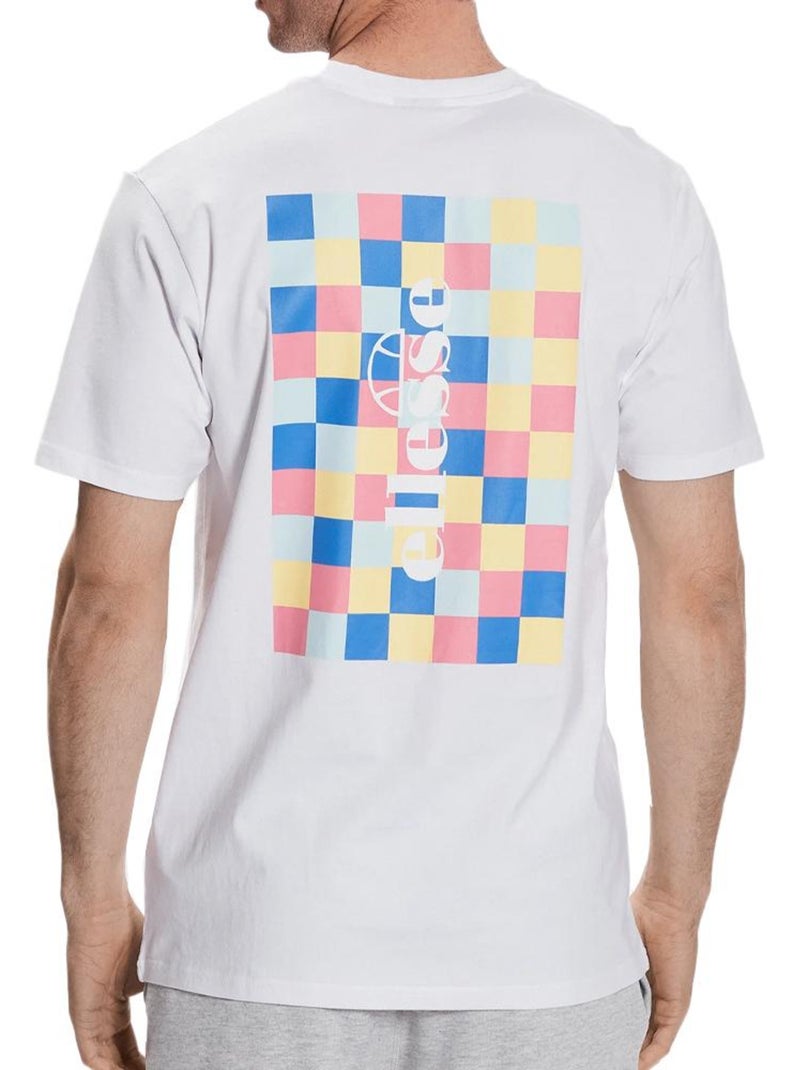 T-shirt ellesse chello branco/amarelo para homem Branco - Kiabi