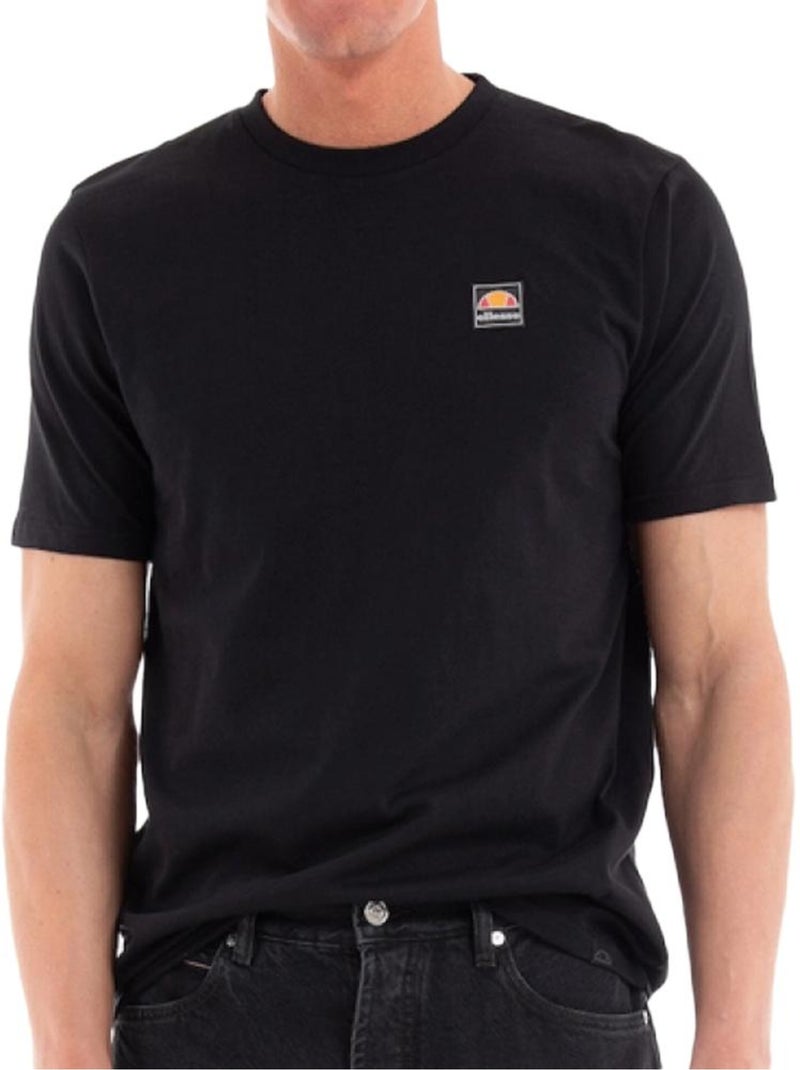 T-shirt Ellesse Pertuso Preto para Homem Preto - Kiabi