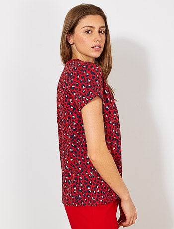 T-shirt em algodão biológico - Kiabi