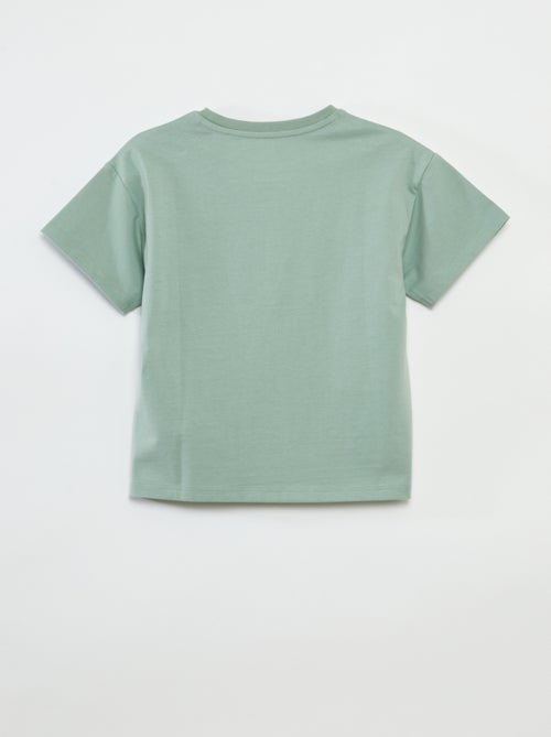 T-shirt em algodão de qualidade superior - Kiabi