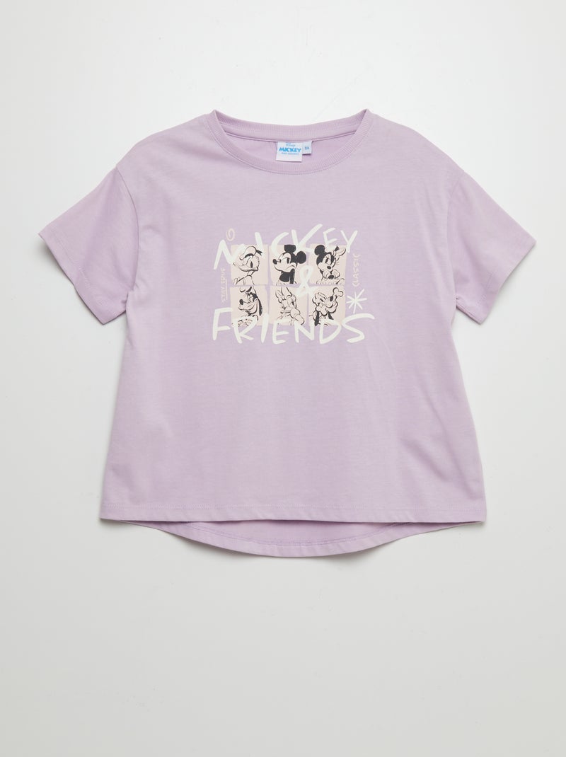 T-shirt em algodão 'Disney' VIOLETA - Kiabi