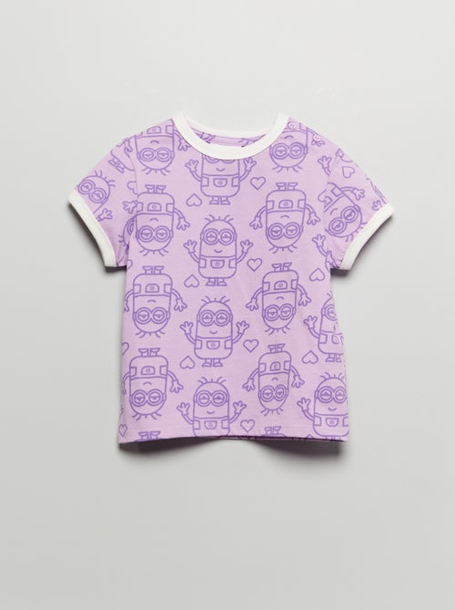T-shirt em algodão 'Os Mínimos' - Kiabi