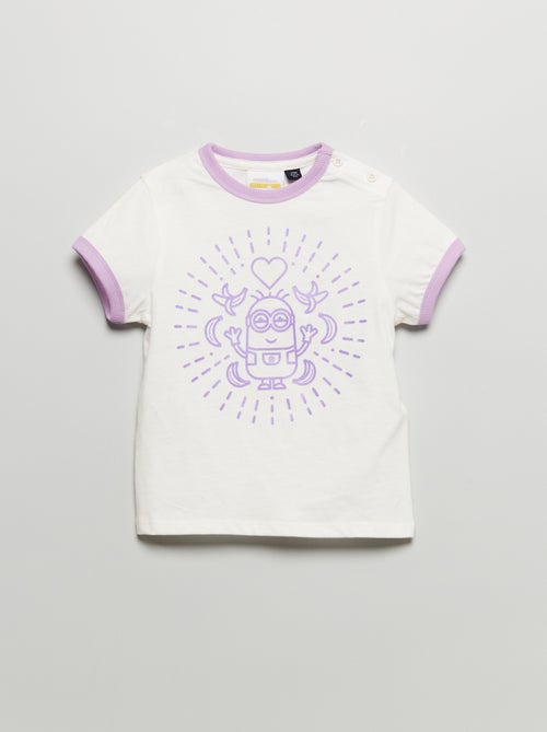 T-shirt em algodão 'Os Mínimos' - Kiabi