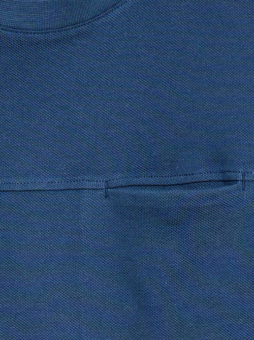 T-shirt em algodão piqué de manga curta - Kiabi