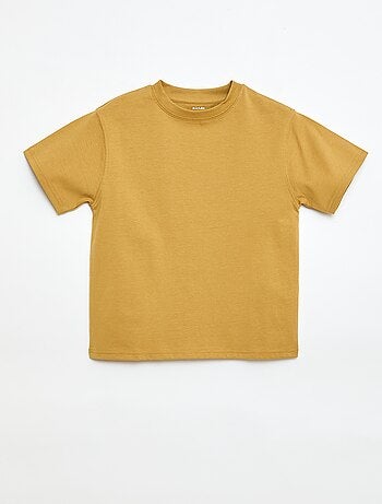 T-shirt em algodão premium