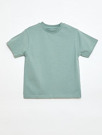 T-shirt em algodão premium