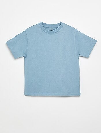 T-shirt em algodão premium