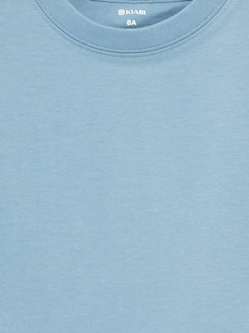 T-shirt em algodão premium - Kiabi