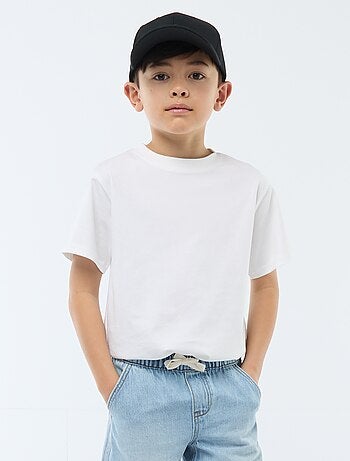 T-shirt em algodão premium