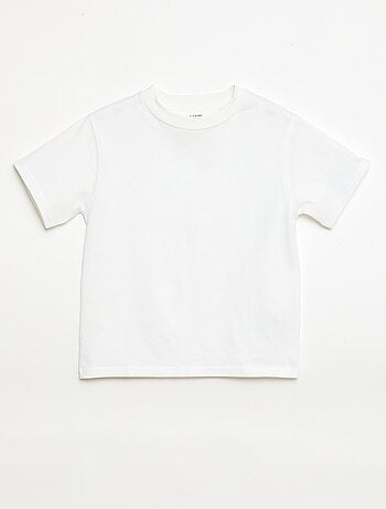 T-shirt em algodão premium