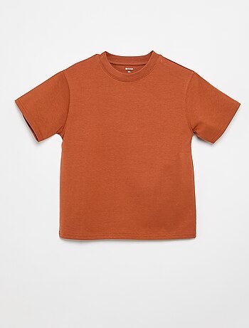 T-shirt em algodão premium