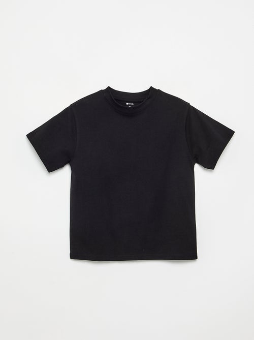 T-shirt em algodão premium - Kiabi