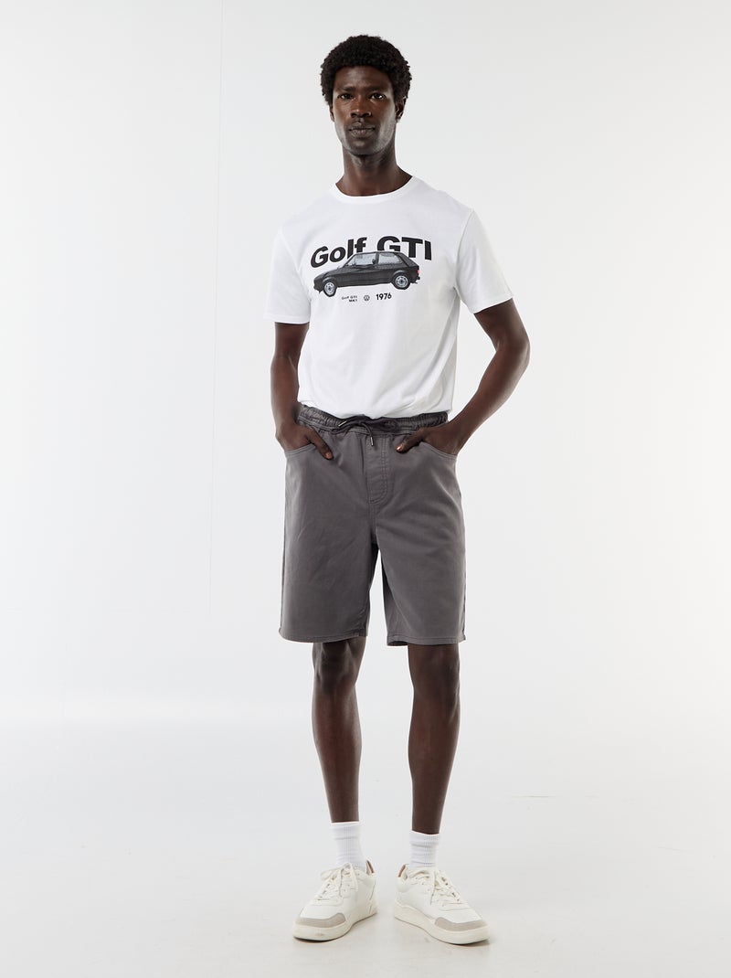T-shirt em homenagem ao 'Golf GTI' da 'Volkswagen' Branco - Kiabi