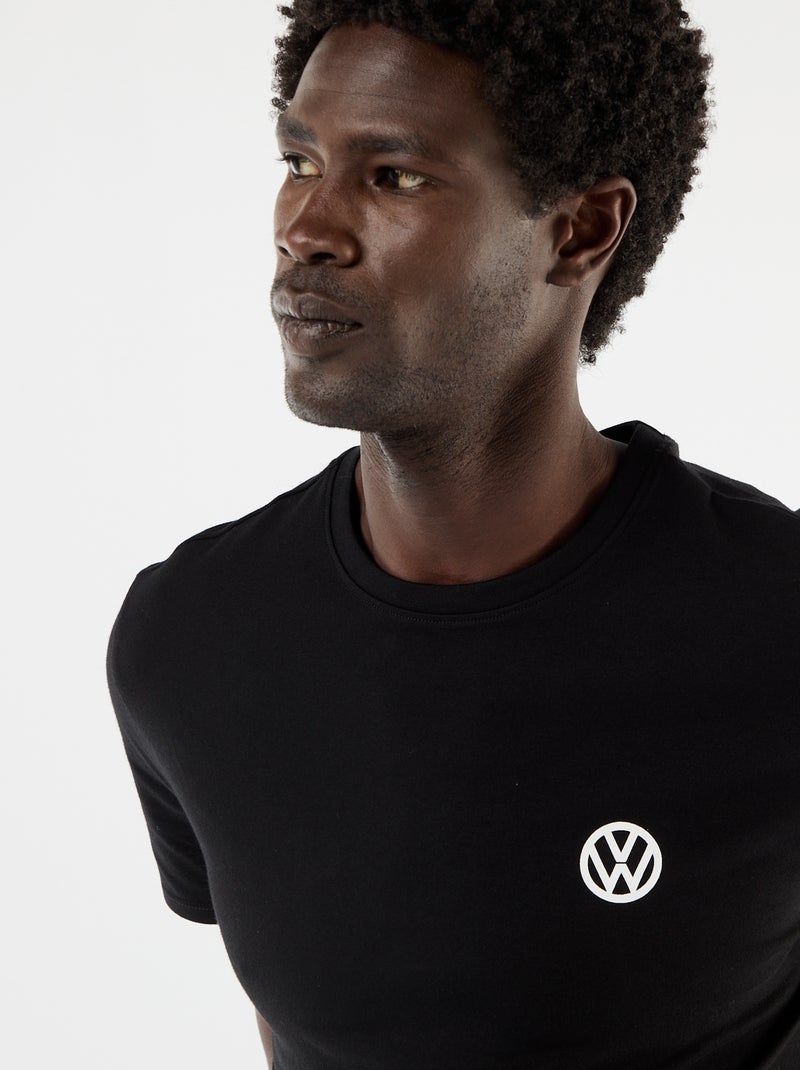 T-shirt em homenagem ao 'Golf GTI' da 'Volkswagen' Preto - Kiabi