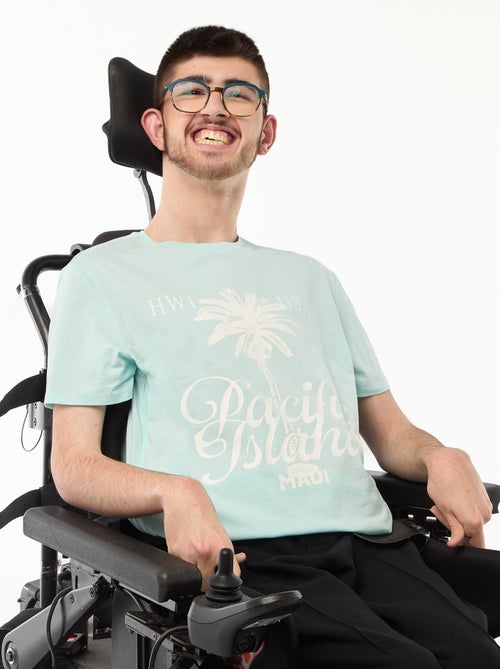 T-shirt em jersey - Fácil de Vestir - Kiabi