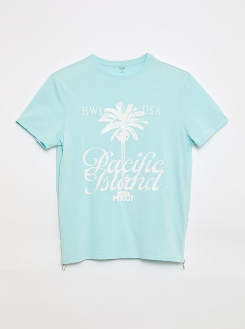 T-shirt em jersey - Fácil de Vestir - Kiabi