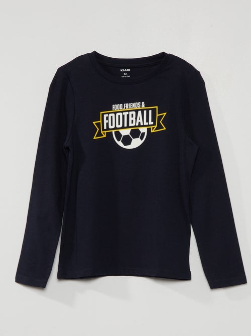 T-shirt em jersey - Kiabi