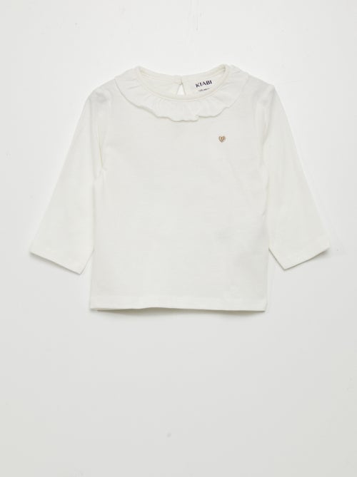 T-shirt em jersey - Kiabi
