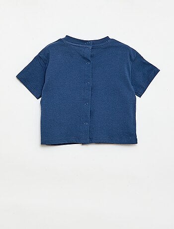 T-shirt em jersey com estampado 'Jurassic World'