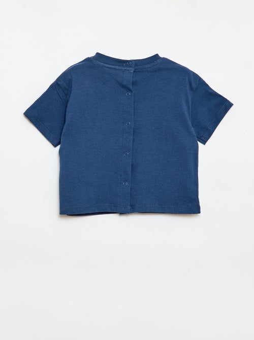 T-shirt em jersey com estampado 'Jurassic World' - Kiabi