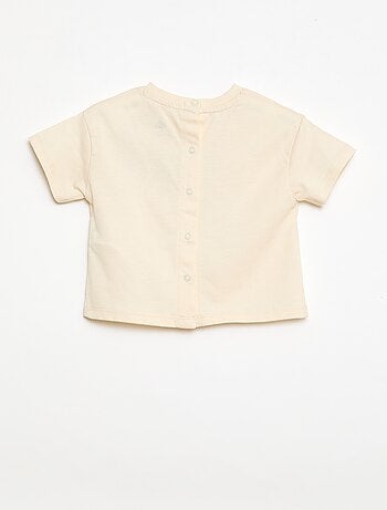 T-shirt em jersey com estampado 'Jurassic World'