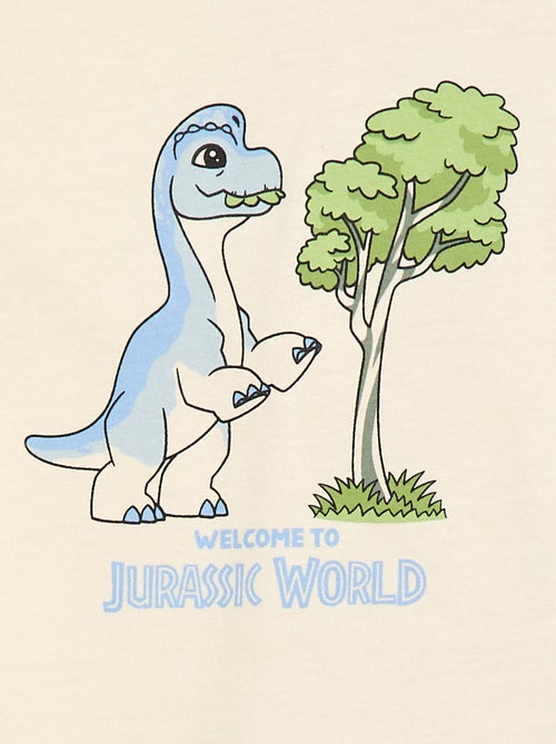 T-shirt em jersey com estampado 'Jurassic World' - Kiabi