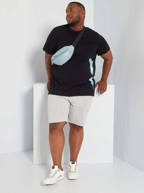 T-shirt em jersey com estampado - Kiabi