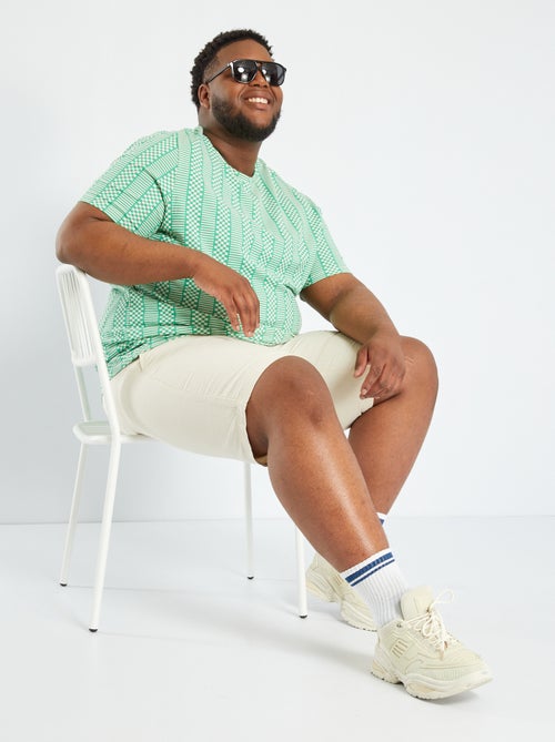 T-shirt em jersey com motivos - Kiabi
