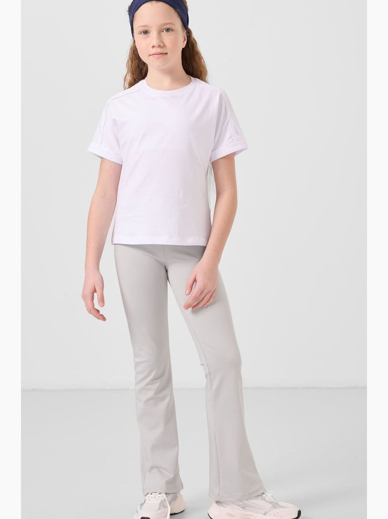 T-shirt em jersey de algodão tommy Branco - Kiabi