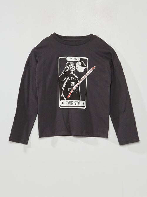 T-shirt em jersey de manga comprida 'Star Wars' - Halloween - Kiabi