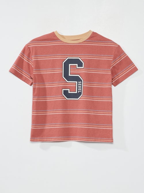 T-shirt em jersey de manga curta - Kiabi