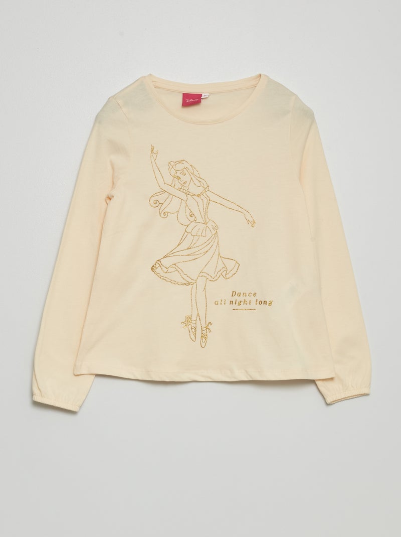 T-shirt em jersey 'Disney' BRANCO - Kiabi
