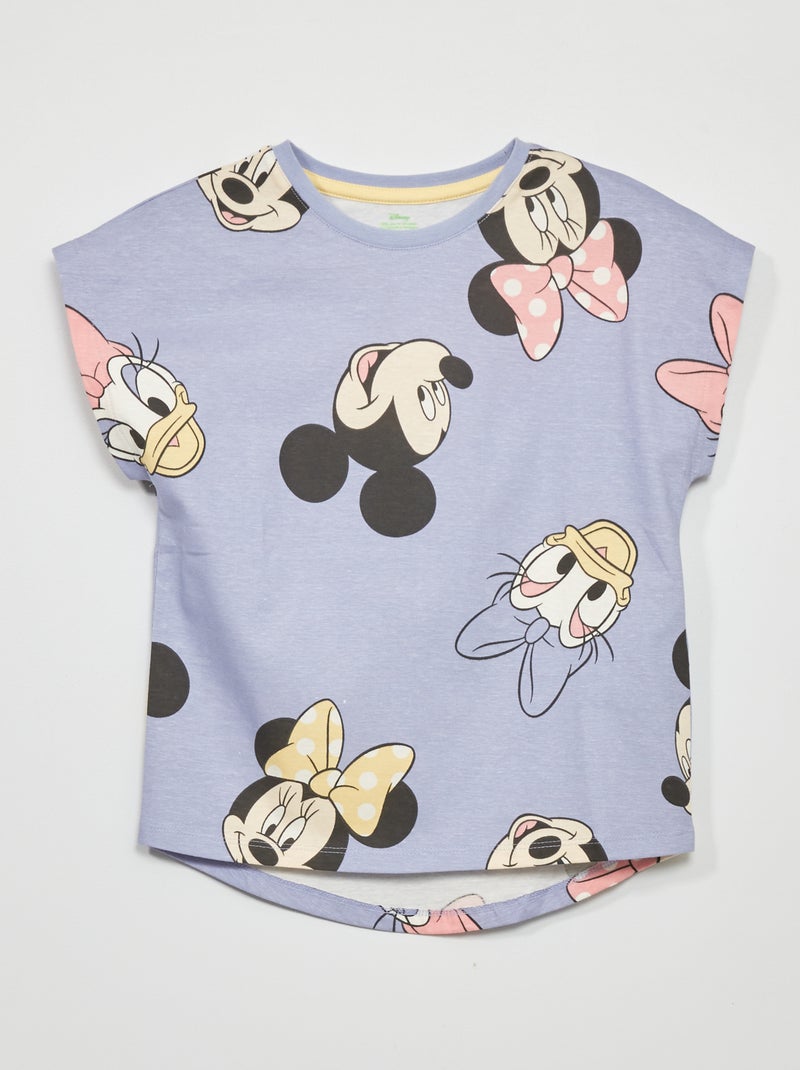 T-shirt em jersey 'Disney' brilhante AZUL - Kiabi