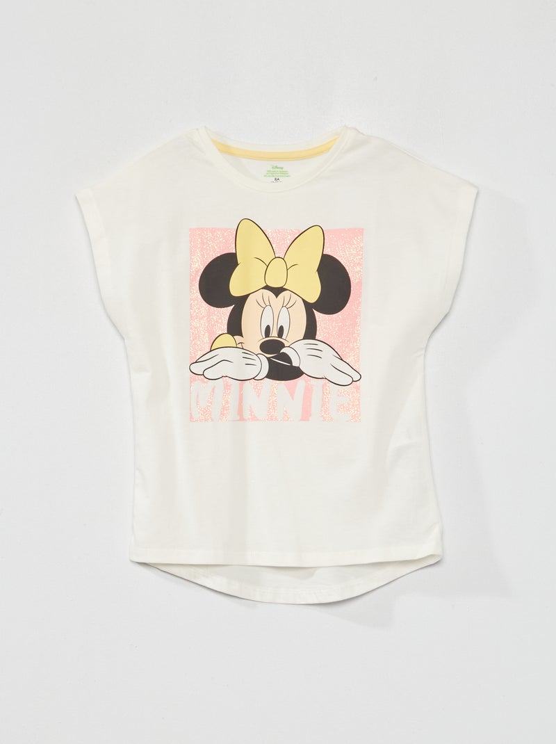 T-shirt em jersey 'Disney' brilhante BEGE - Kiabi