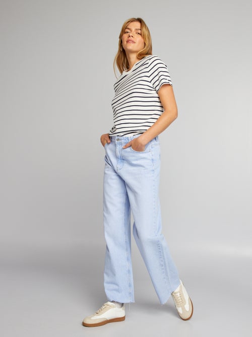 T-shirt em jersey estampado - Kiabi