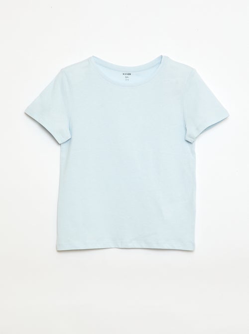 T-shirt em jersey lisa - Kiabi T-shirt em jersey lisa - Kiabi