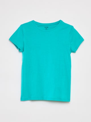 T-shirt em jersey lisa