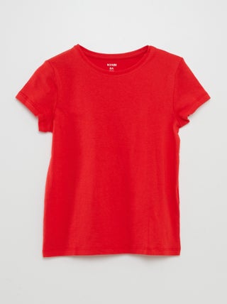 T-shirt em jersey lisa