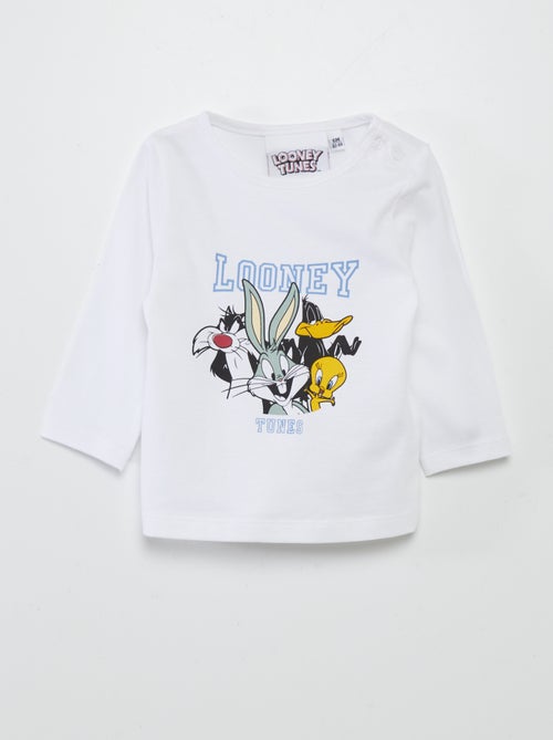 T-shirt em jersey 'Looney Tunes' - Kiabi