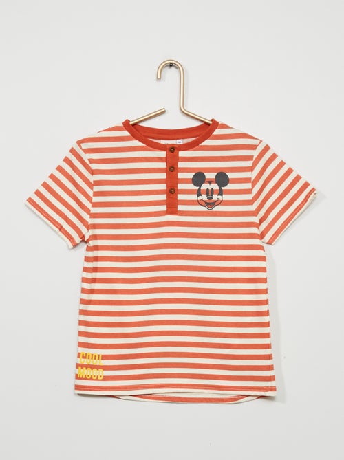 T-shirt em jersey 'Mickey' 'Disney' - Kiabi